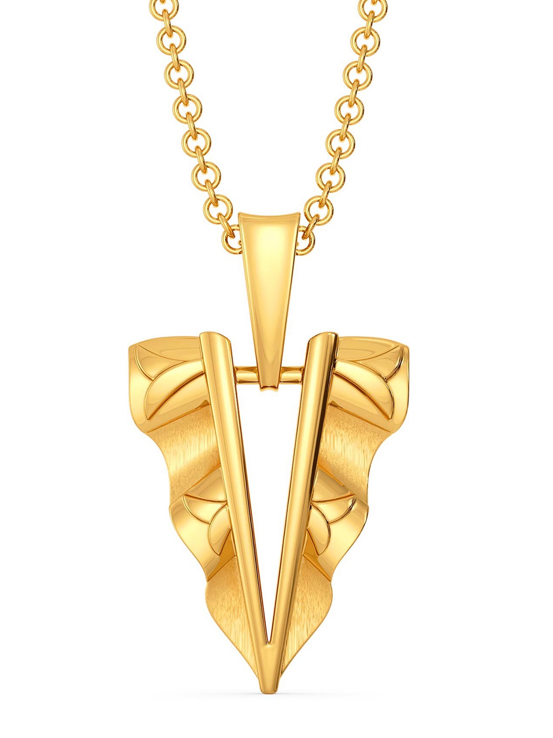 

MELORRA Will to Frill 18KT Gold Pendant-3.36 gm