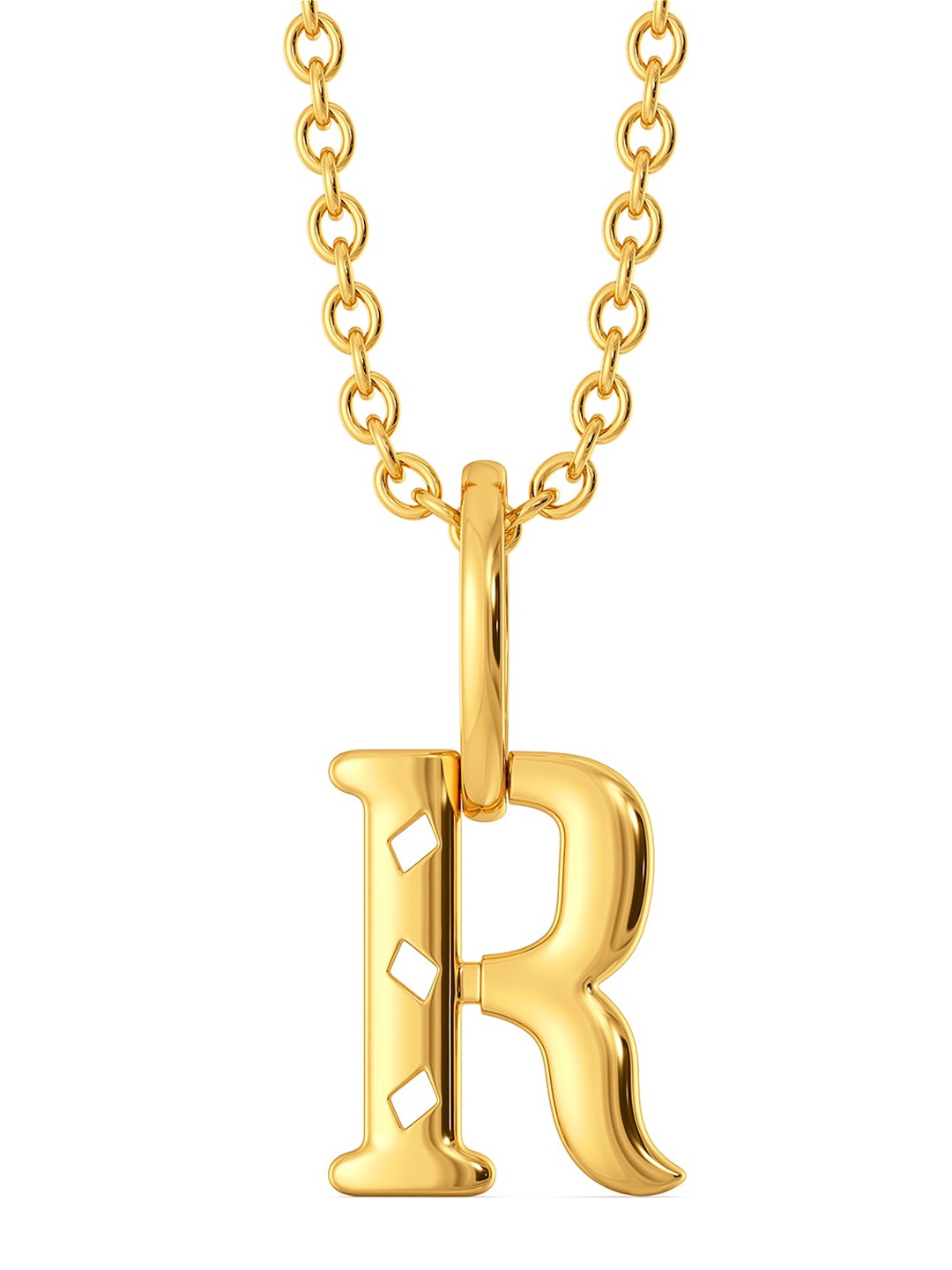 

MELORRA Royal As A Queen 18KT Gold Pendant-1.12 gm
