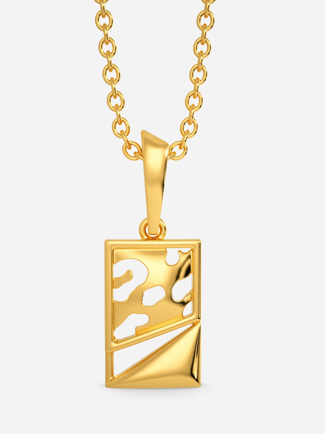 

MELORRA Leopard Lovin 18KT Gold Pendant-1.43gm