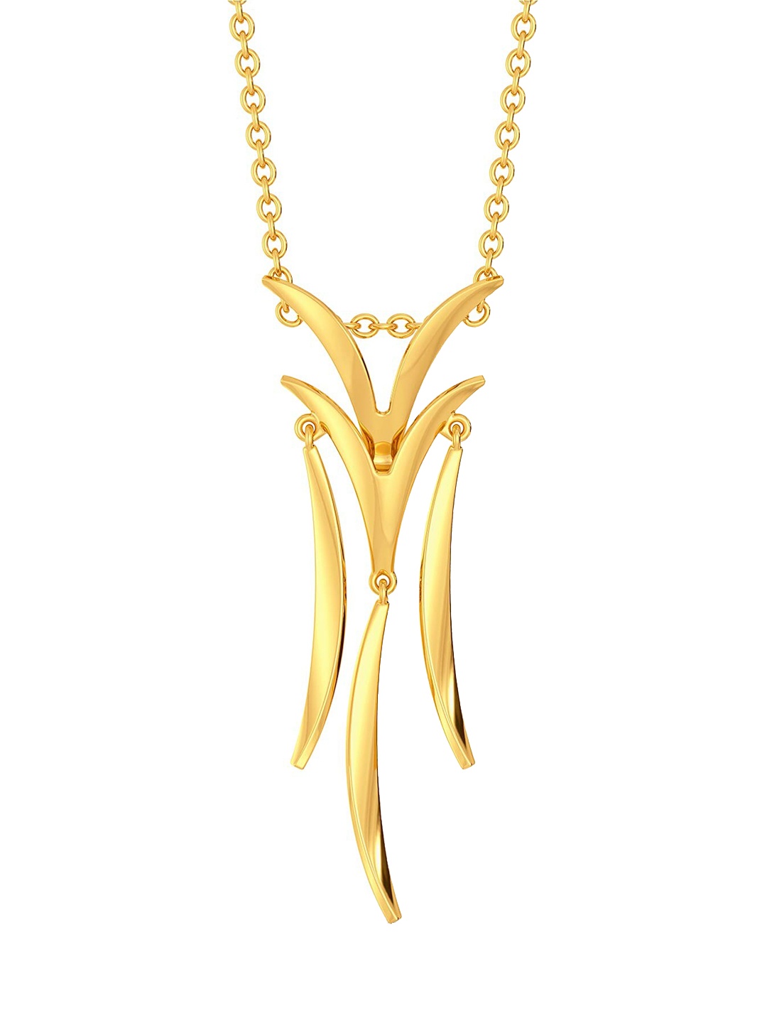 

MELORRA Fringe Freedom 18KT Gold Pendant-1.63gm