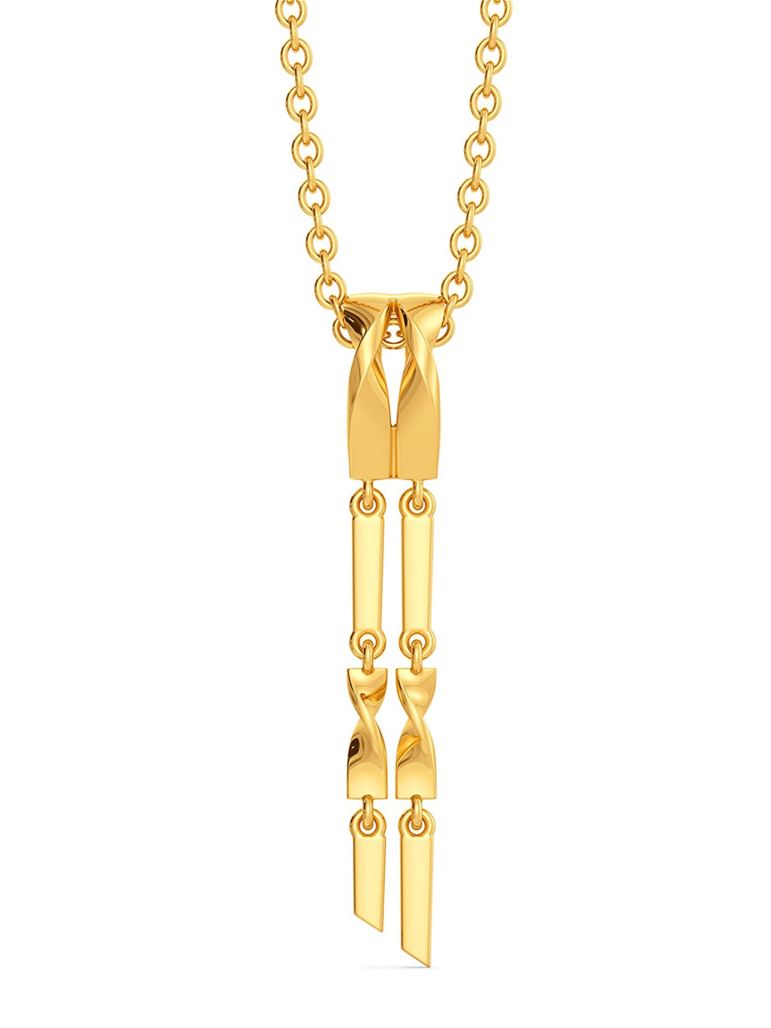 

MELORRA Fringe O Licious 18KT Gold Pendant-1.15gm, Yellow