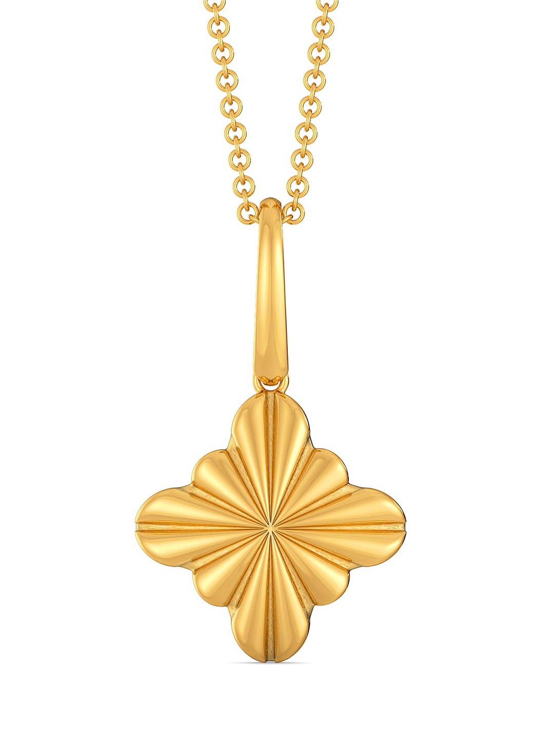 

MELORRA Plush Crush 18KT Gold Pendant-2.92gm
