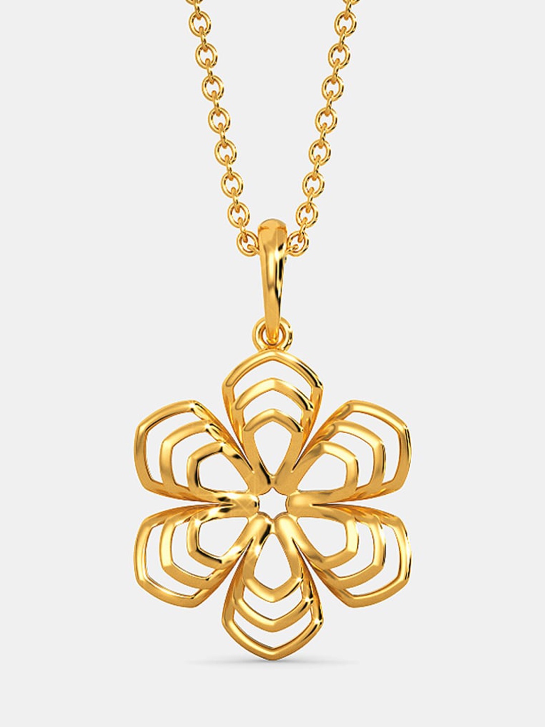 

MELORRA Fleurs Trippes 18KT Gold Pendant-3.57 gm