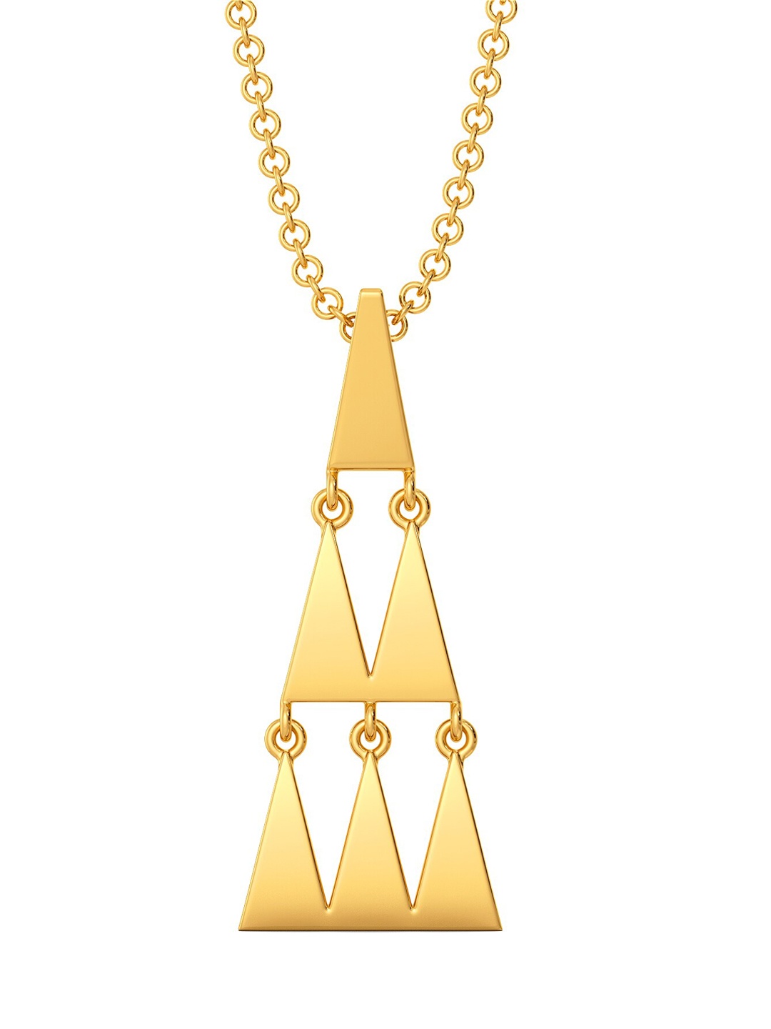 

MELORRA Back To Work 18KT Gold Pendant-2.64 gm