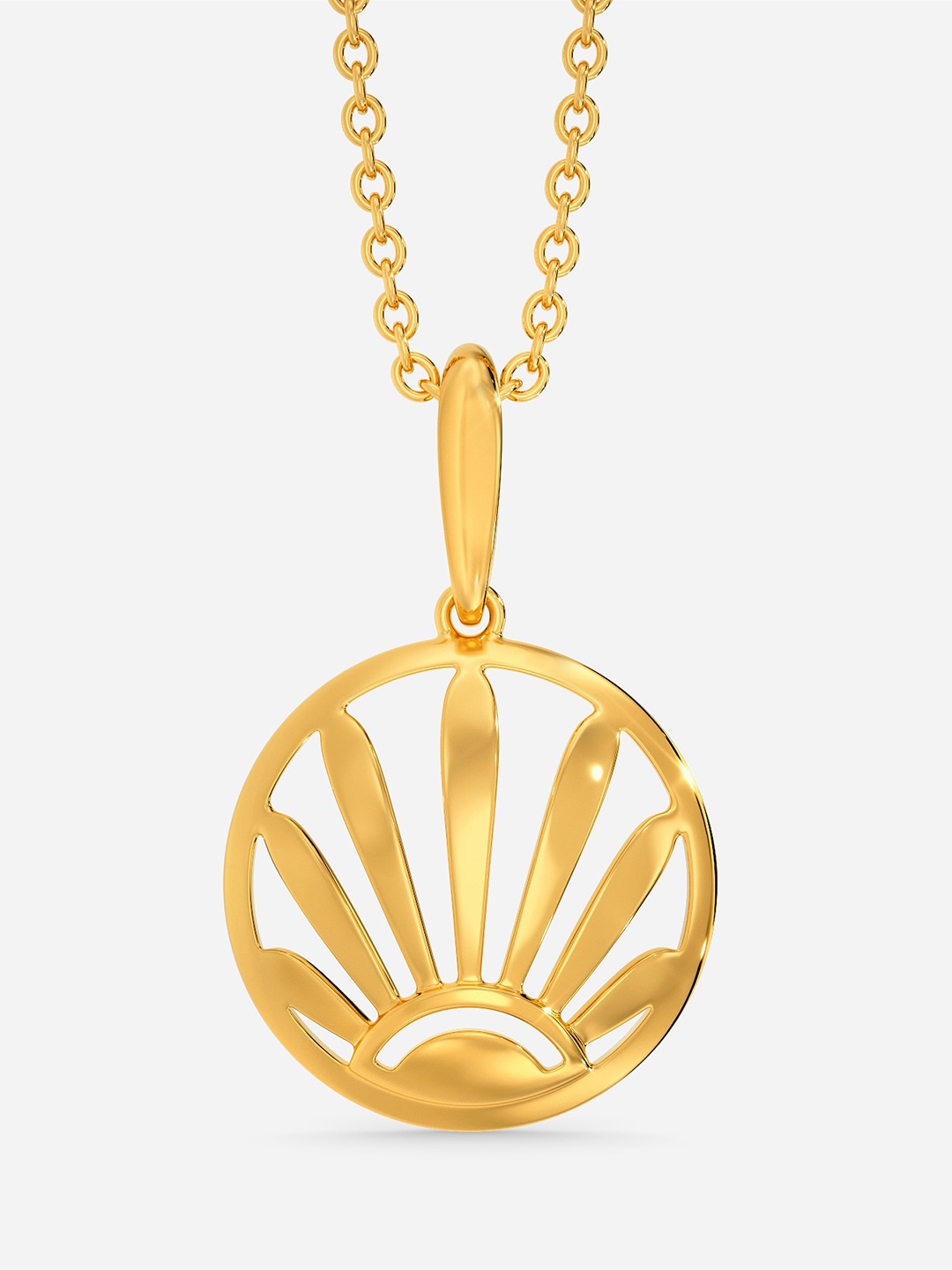 

MELORRA Sun Tuned 18KT Gold Pendant-1.74gm