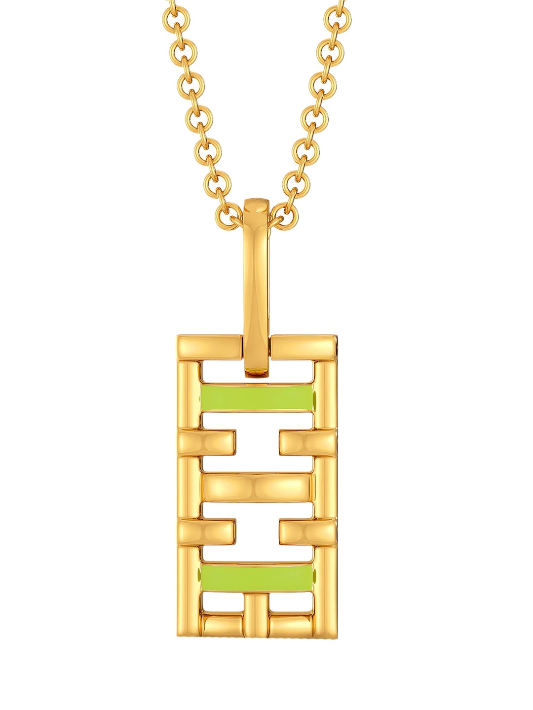 

MELORRA Trip O Lime 18KT Gold Pendant-2.51gm