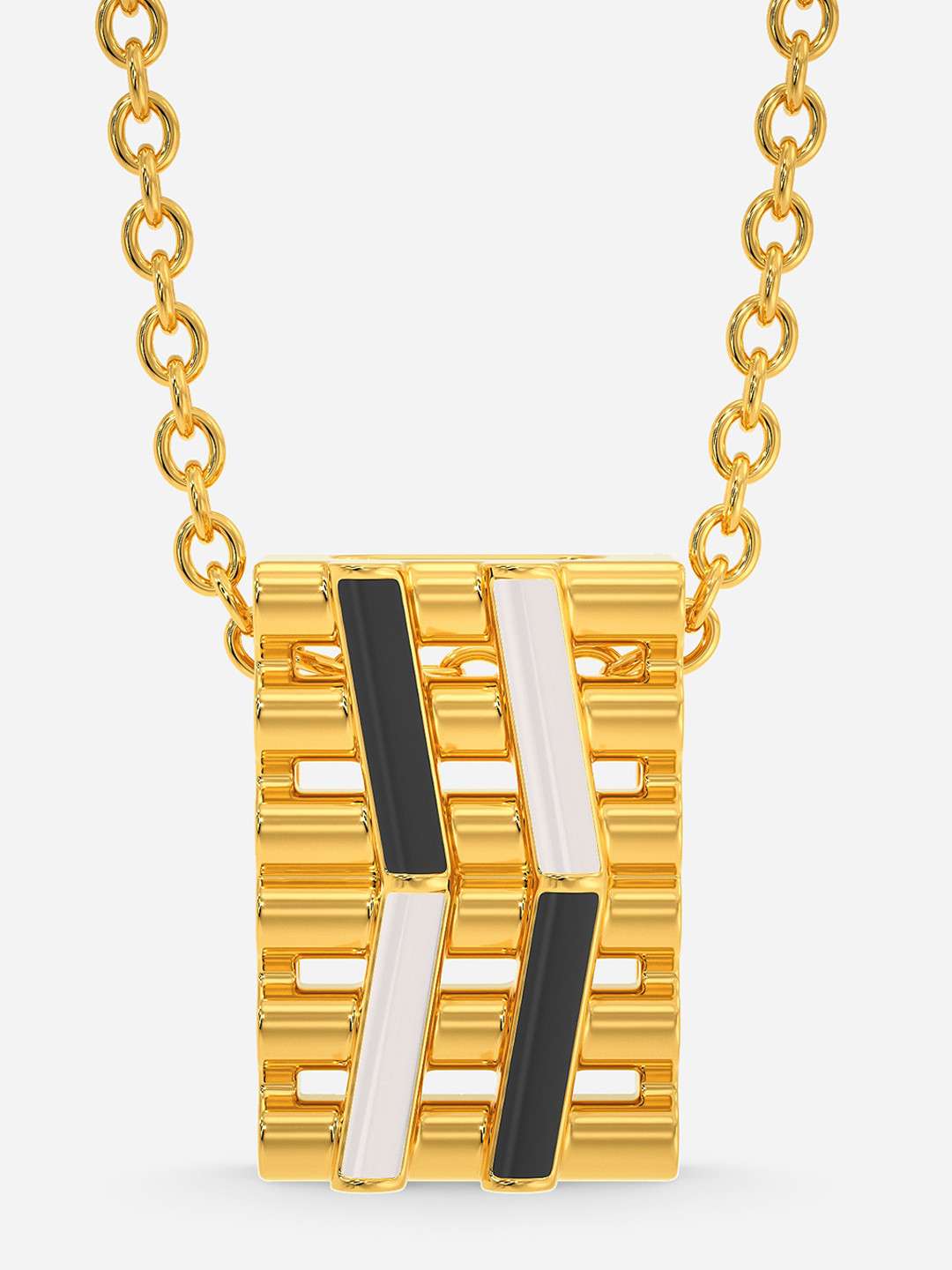 

MELORRA Trippin Trio 18KT Gold Pendant-2.65gm