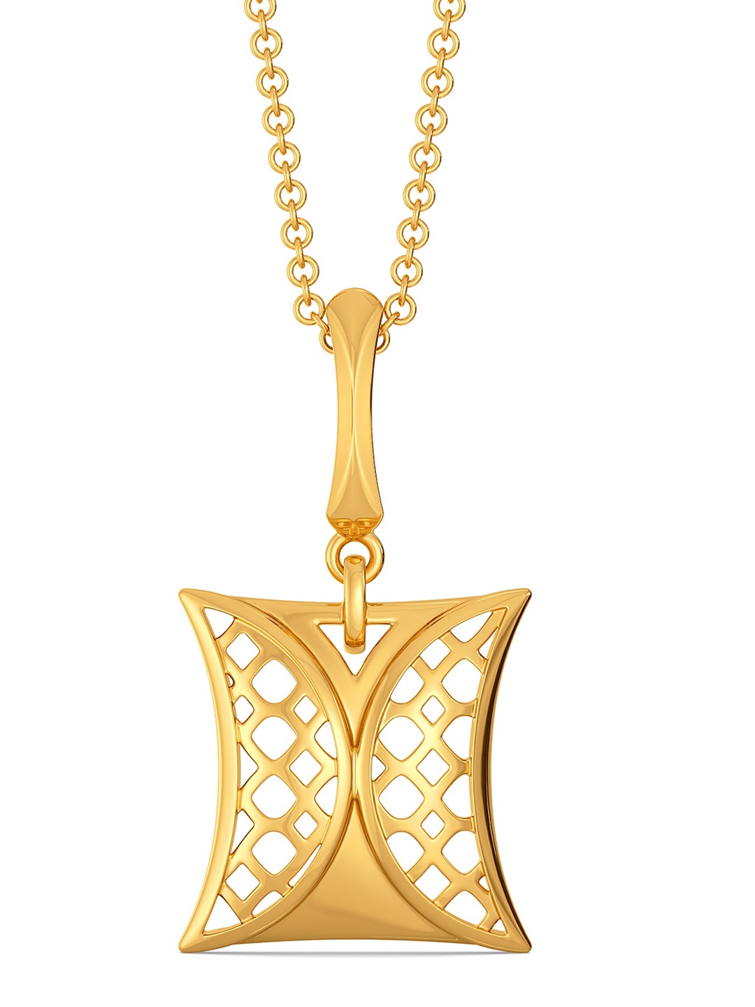 

MELORRA Breezy Blows 18KT Gold Pendant-3.39 gm