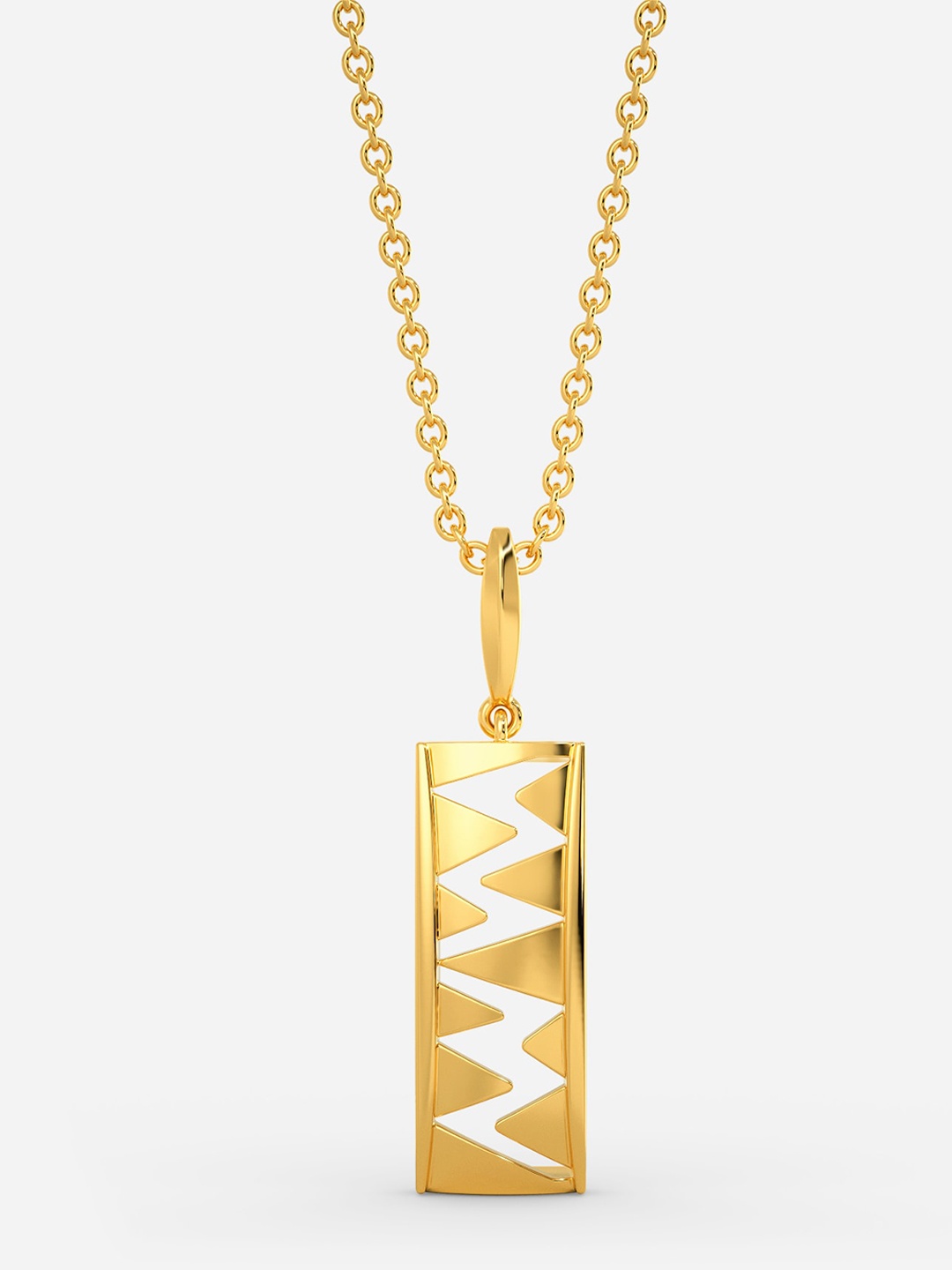 

MELORRA Catsuited Up 18KT Gold Pendant-2.35gm