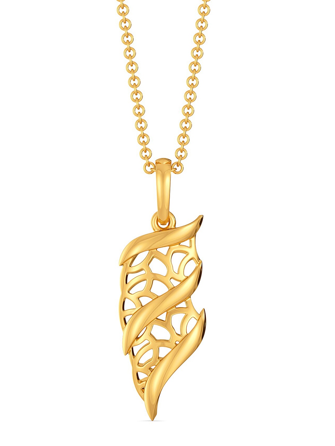 

MELORRA Nothing But Net 18KT Gold Pendant-2.31 gm