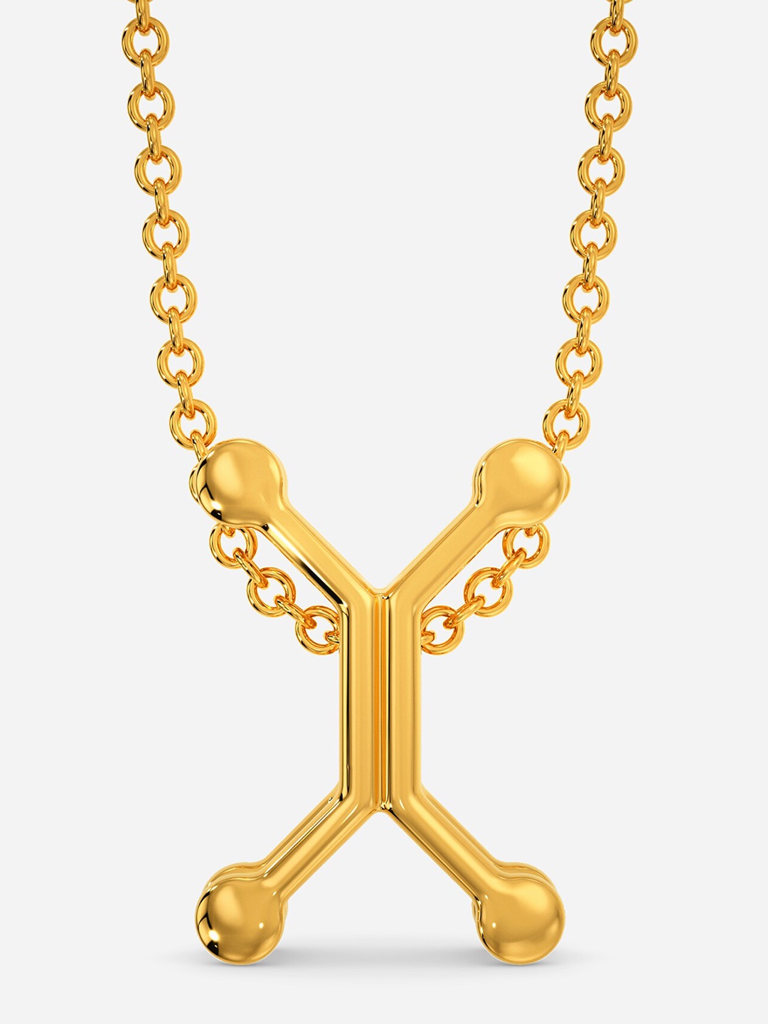 

MELORRA From The Future 18KT Gold Pendant-2.43gm
