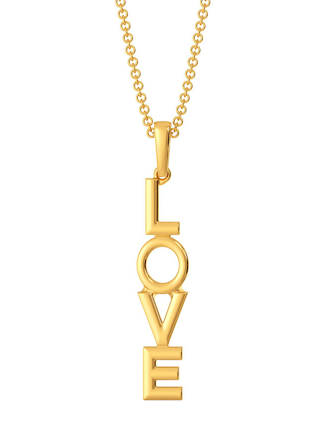 

MELORRA Love Wins 18KT Gold Pendant-2.88gm