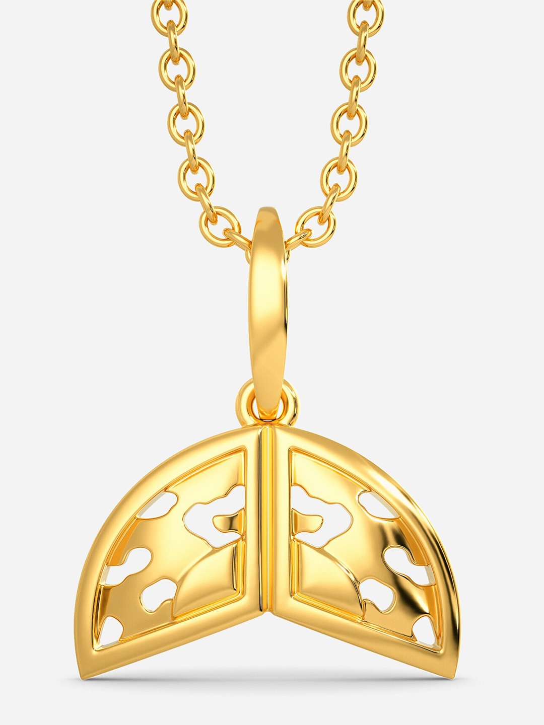 

MELORRA Spot Me 18KT Gold Pendant-1.58gm