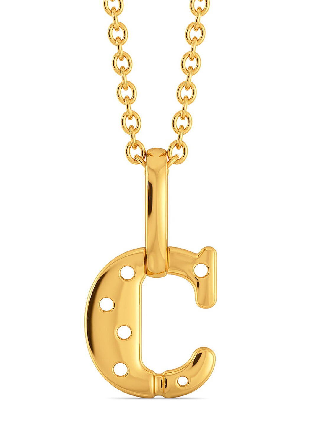 

MELORRA Curious As A Cat 18KT Gold Pendant-1.45 gm