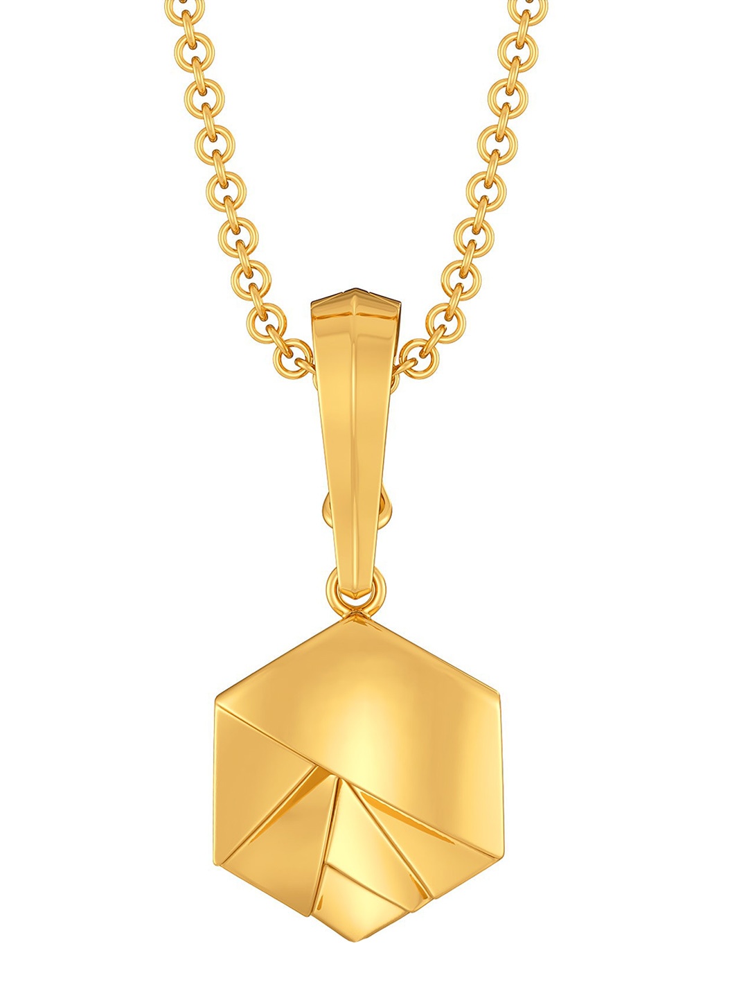 

MELORRA Serenity Trail 18KT Gold Pendant-2.57gm