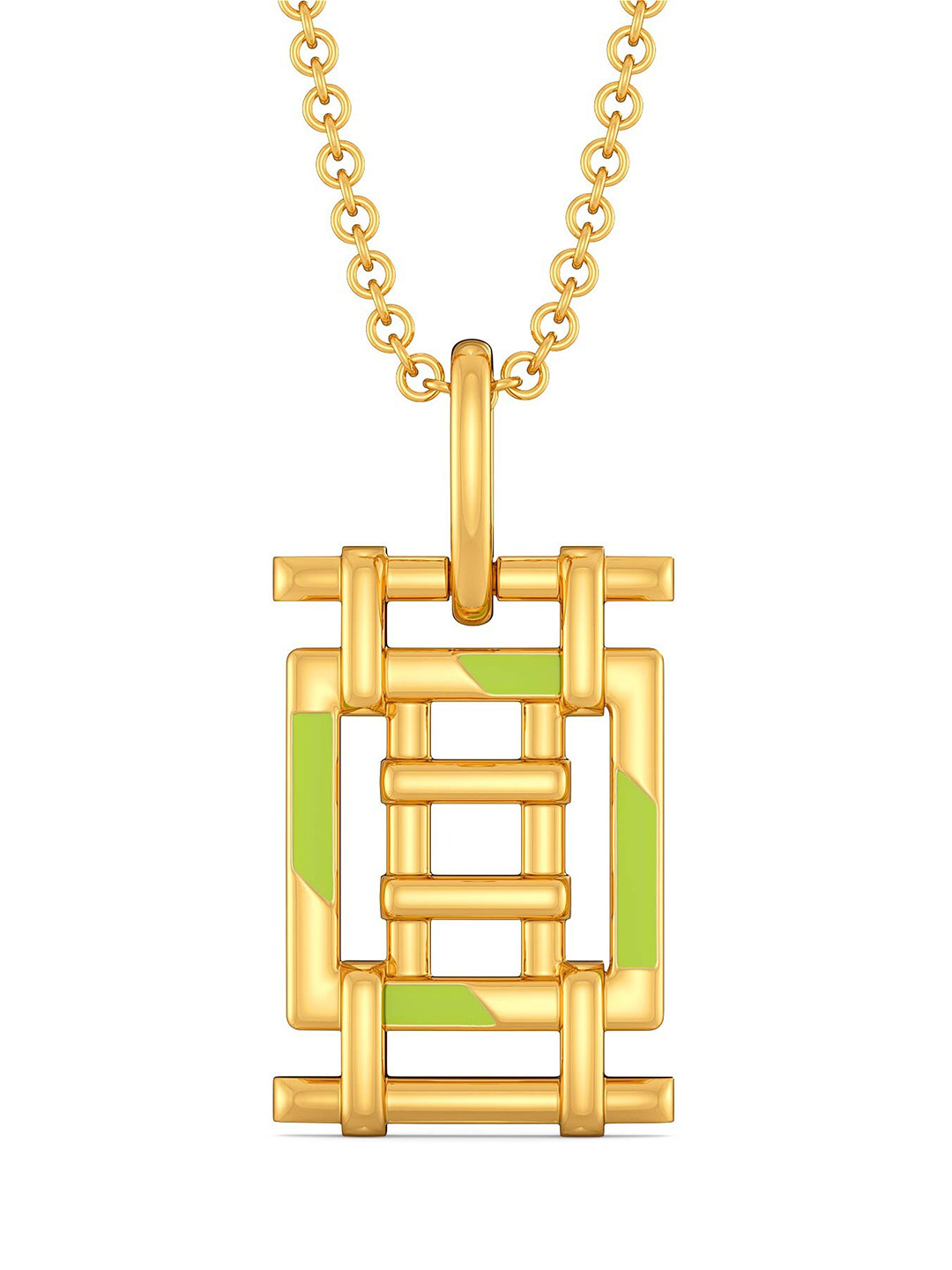 

MELORRA Neon Play 18KT Gold Pendant-2.76gm