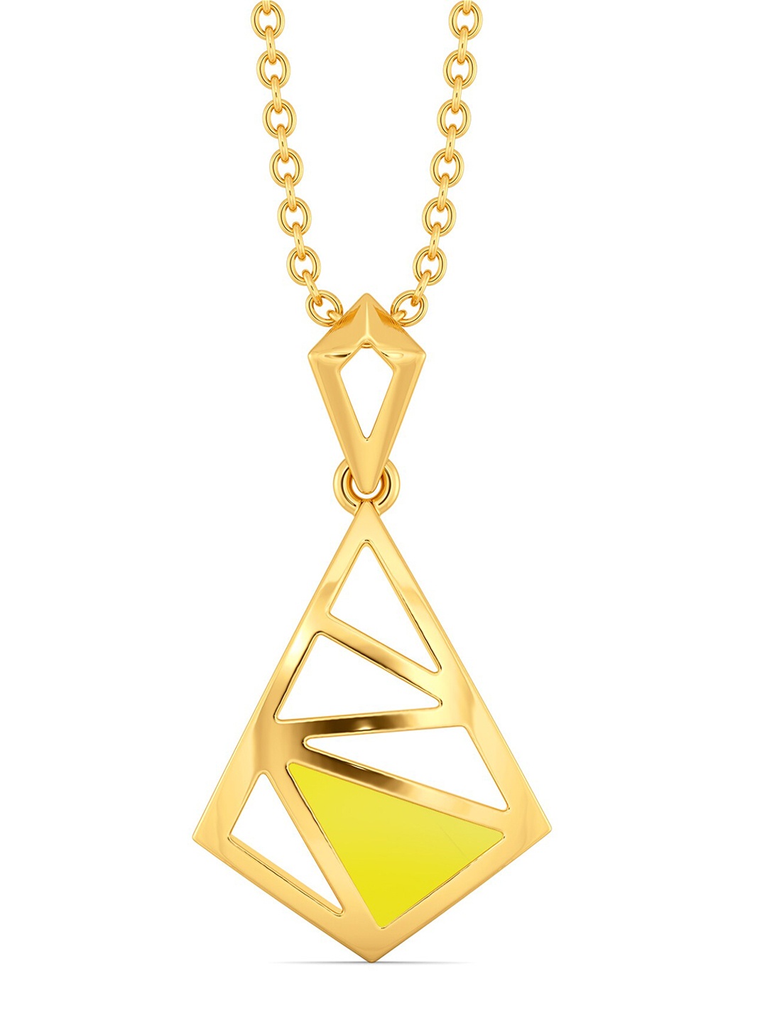

MELORRA Mod Marigold 18KT Gold Pendant-2.33 gm