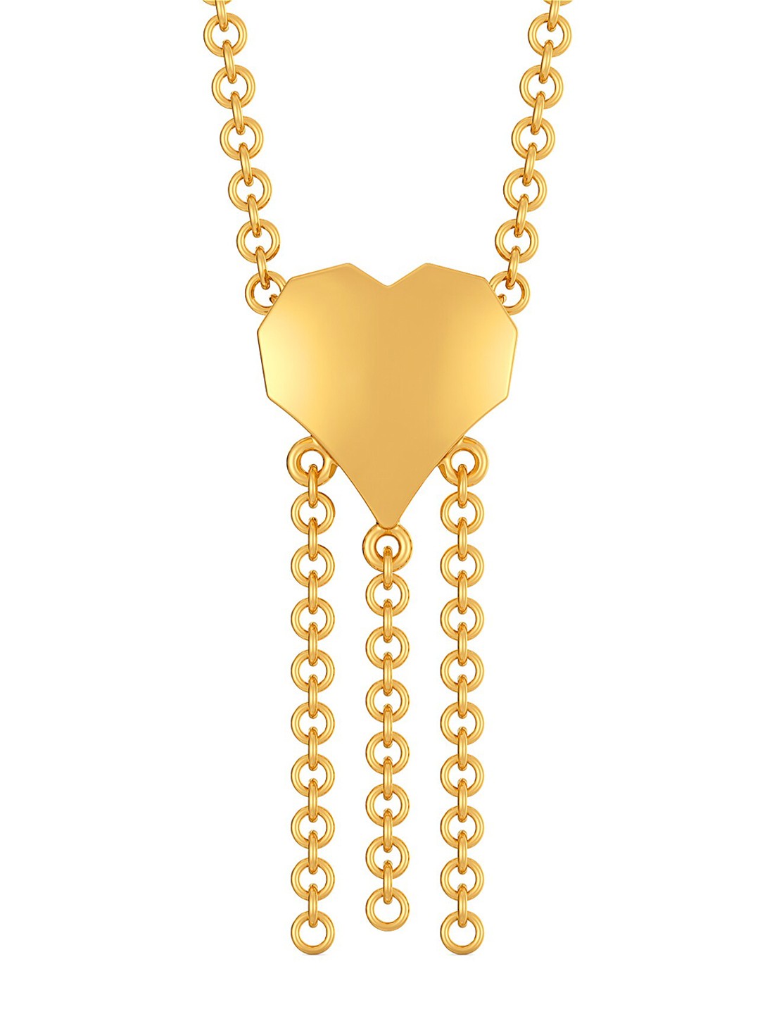 

MELORRA Heart To Heart 18KT Gold Pendant-1.48gm