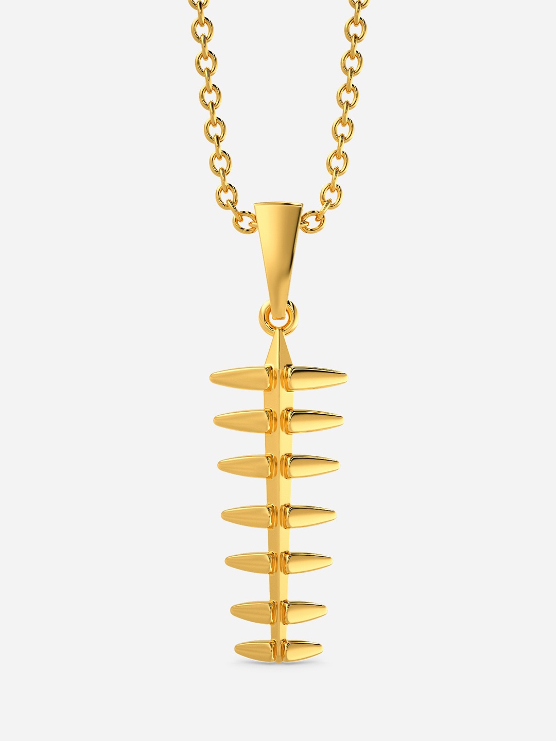 

MELORRA Zipped Sojourn 18KT Gold Pendant-1.81gm