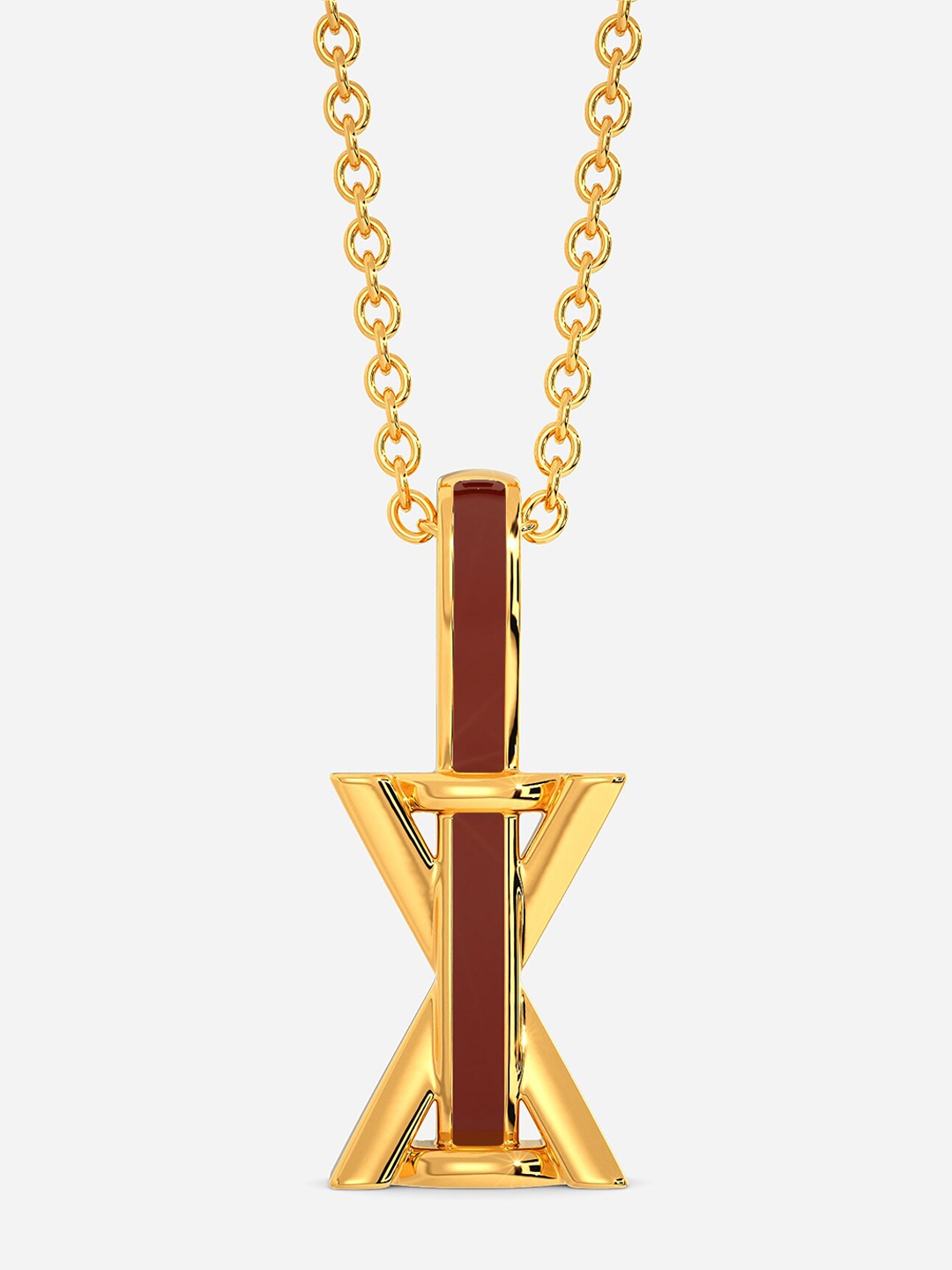 

MELORRA Pecan Power 18KT Gold Pendant-2.5 gm