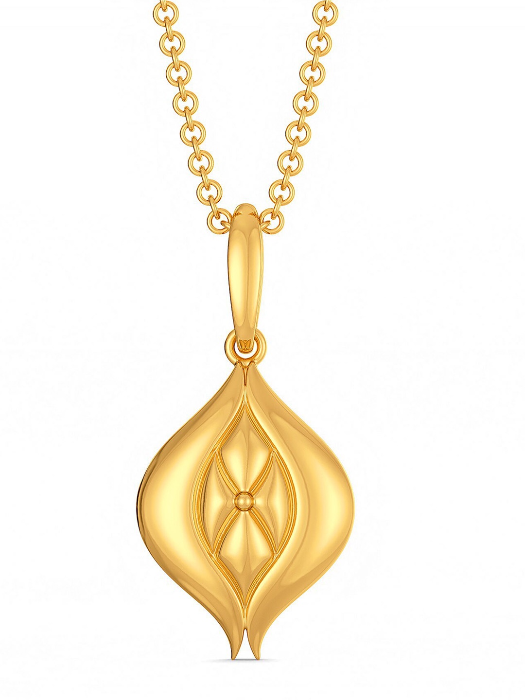 

MELORRA Warm N Comfy 18KT Gold Pendant-2.19gm