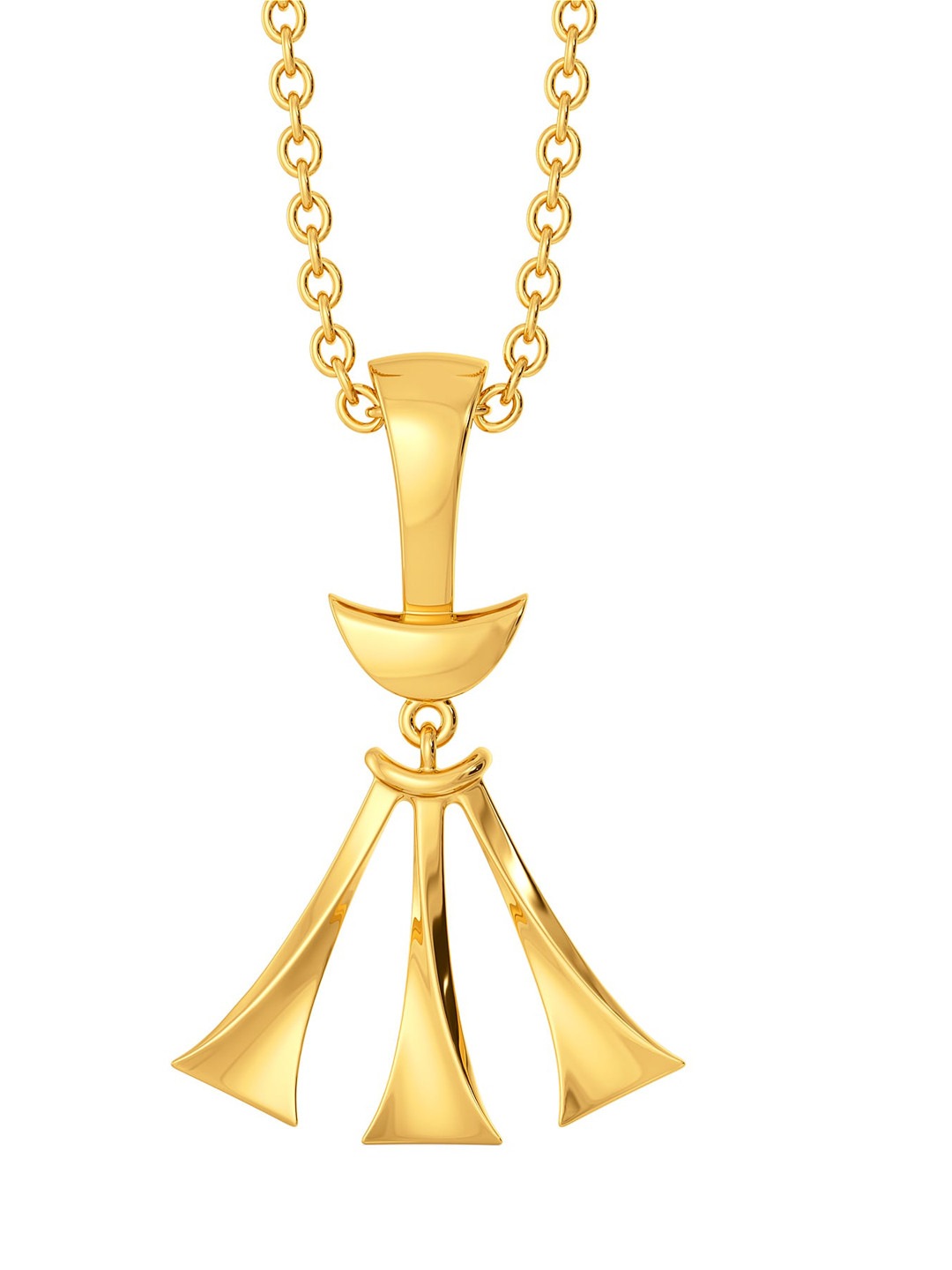 

MELORRA Cinch The Fringe 18KT Gold Pendant-1.58gm