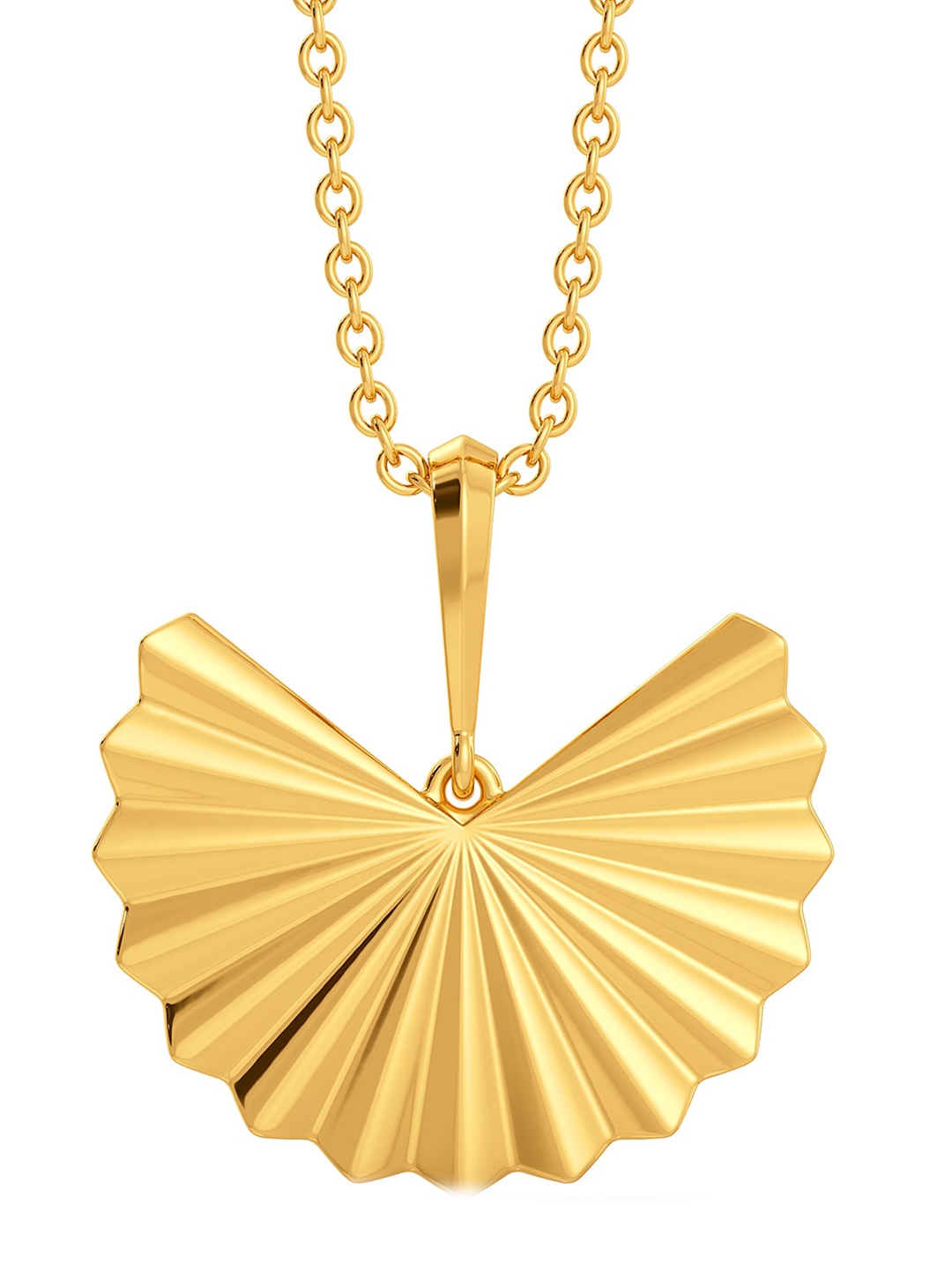 

MELORRA Wheel O Wrinkle 18KT Gold Pendant-2.9gm
