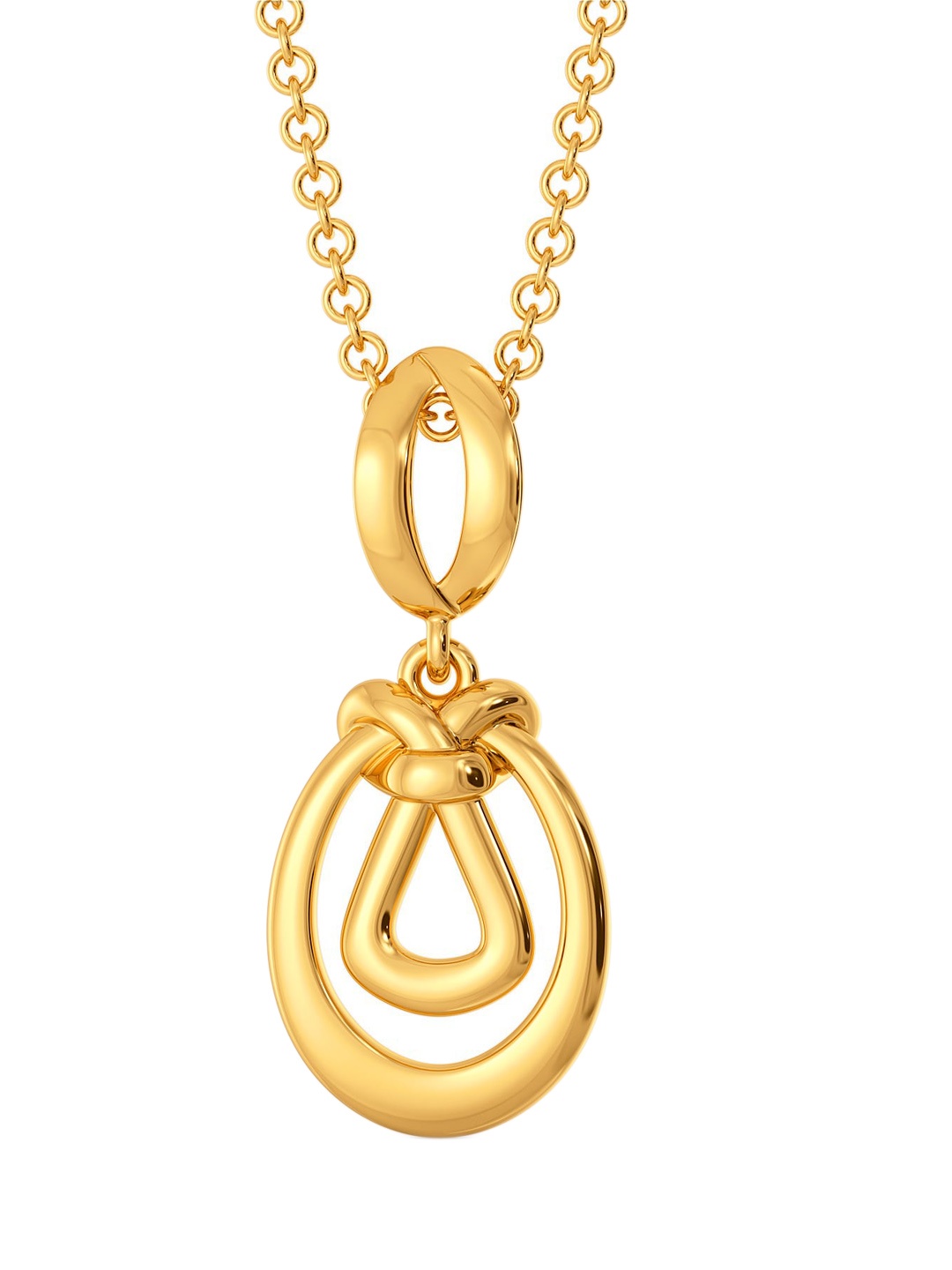 

MELORRA Urbane Touch 18KT Gold Pendant-1.82 gm