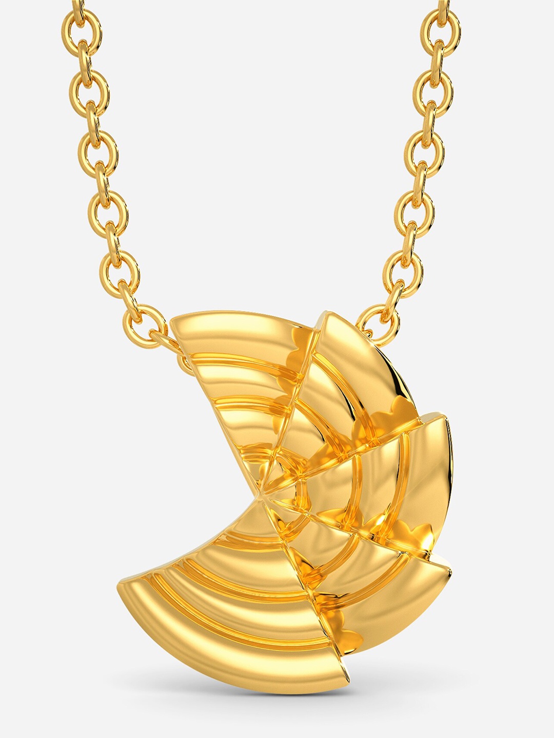 

MELORRA Wrapped In Chic 18KT Gold Pendant-1.47 gm