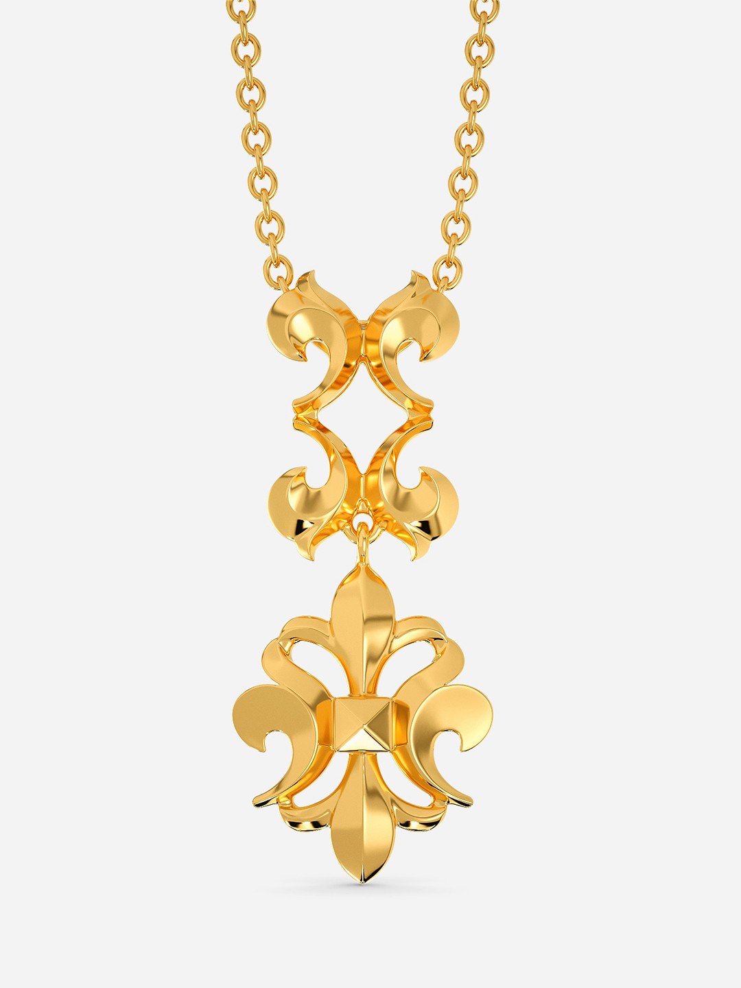 

MELORRA Pixie Dust Sprinkle 18KT Gold Pendant-2.29gm