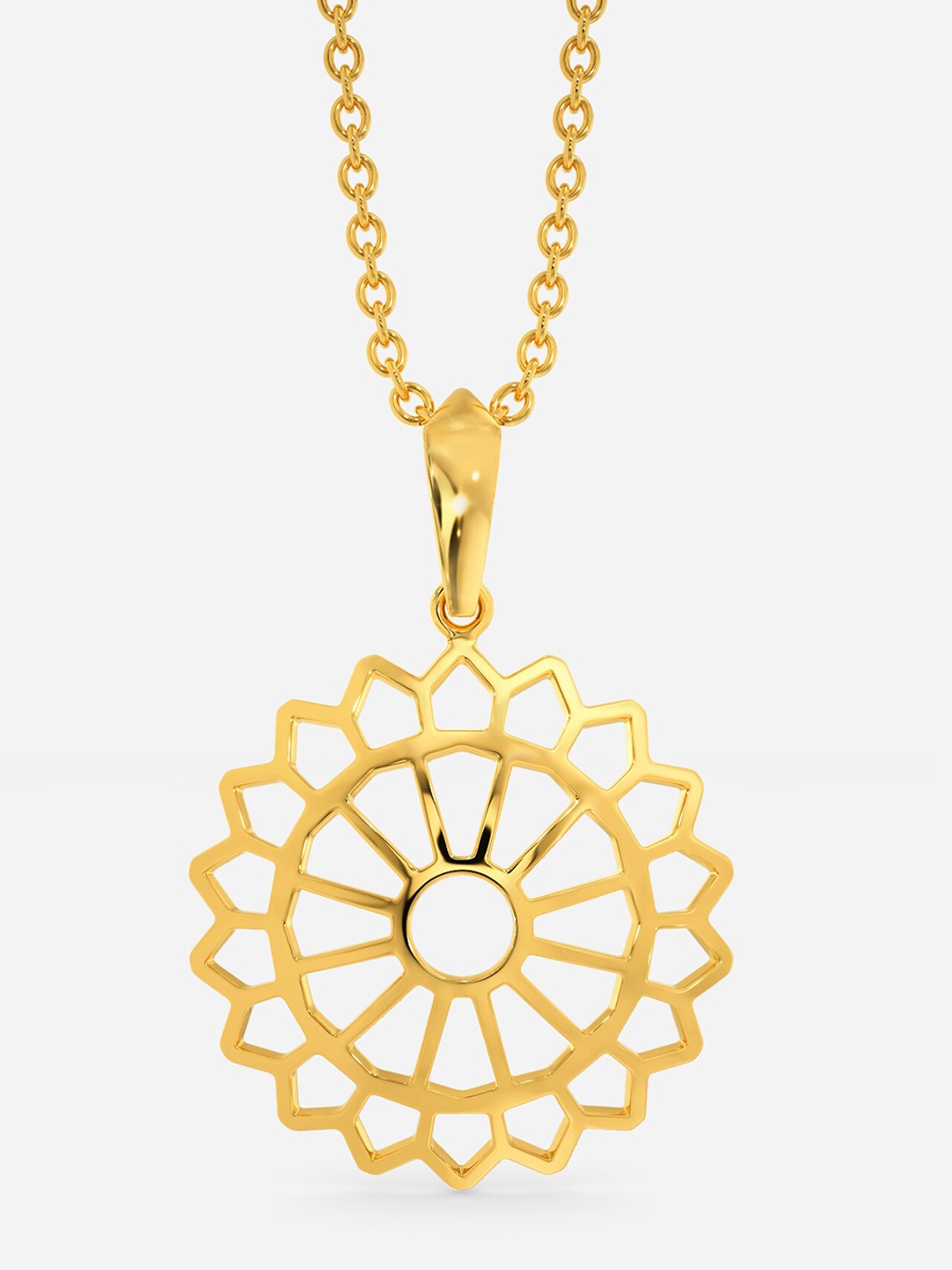 

MELORRA Sunny Surprise 18KT Gold Pendant-1.83gm