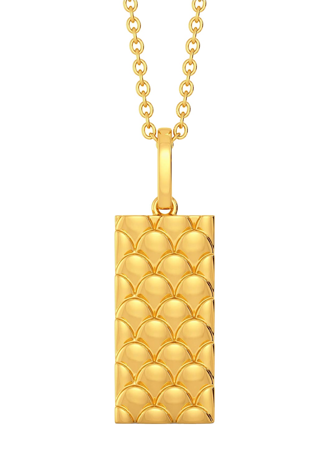 

MELORRA Bold Glitterati 18KT Gold Pendant-3.58gm