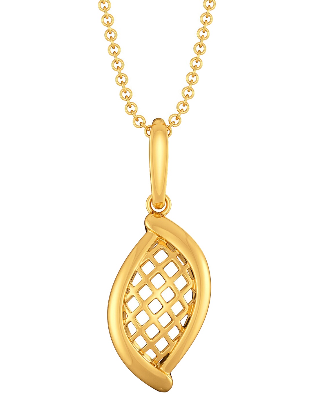 

MELORRA Flounce O Charm 18KT Gold Pendant-3.3gm