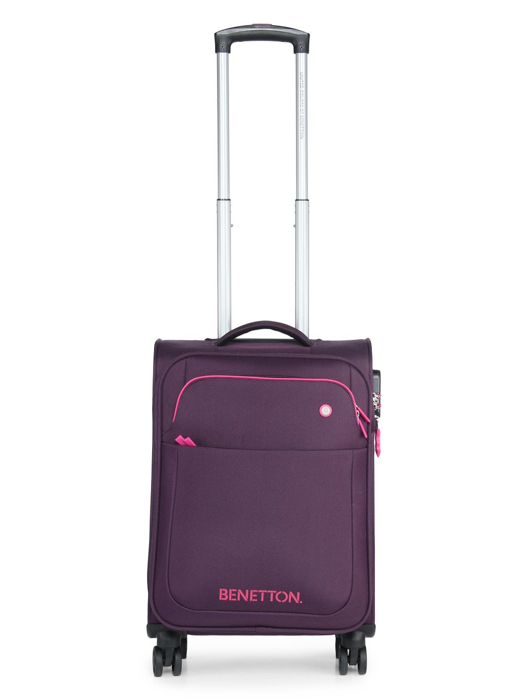 

United Colors of Benetton Unisex Wine Cabin Trolley Suitcase, Purple