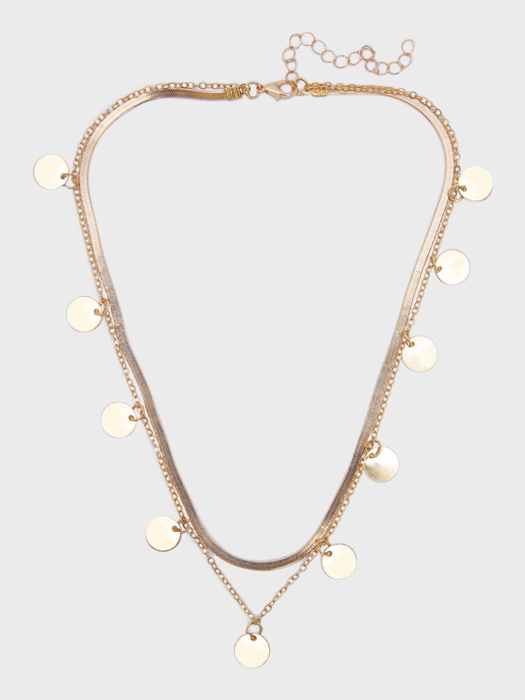 

20Dresses Gold-Plated Layered Necklace