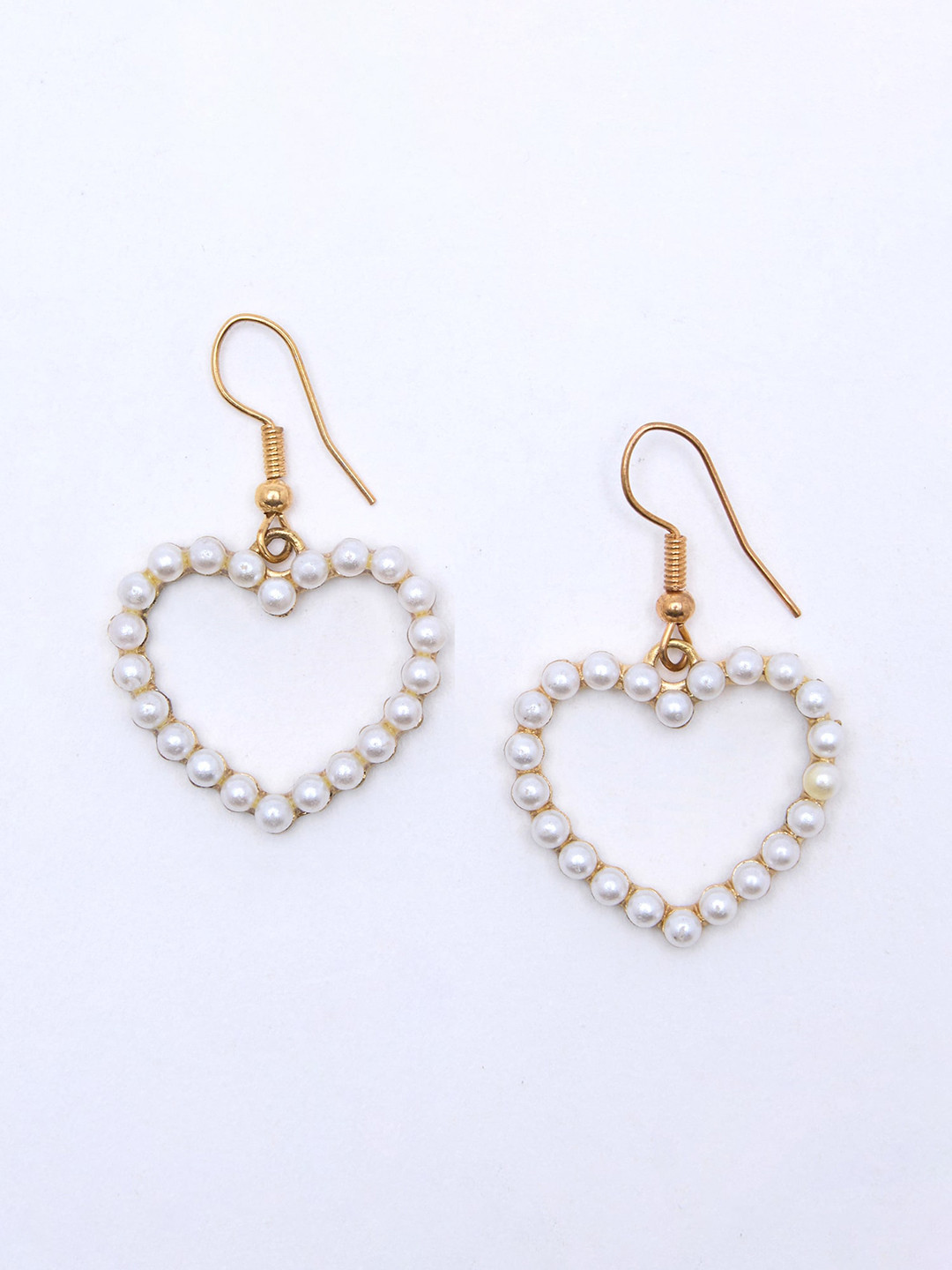 

20Dresses Heart Mini Drop Earrings, Gold