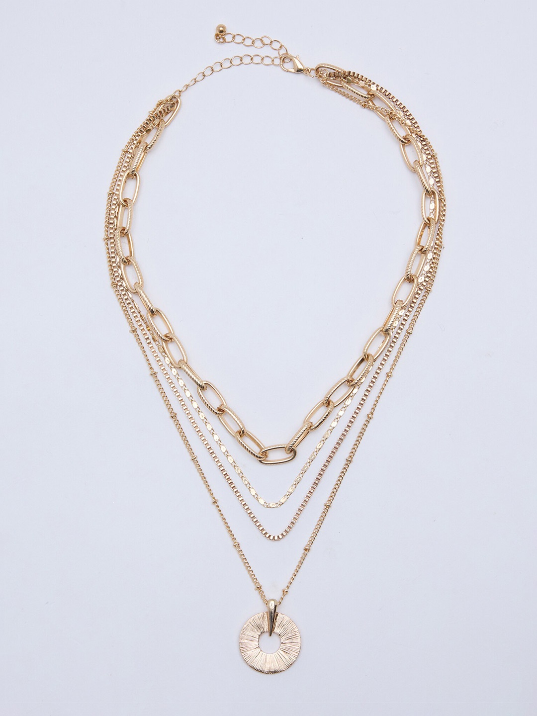 

20Dresses Gold-Plated Layered Necklace