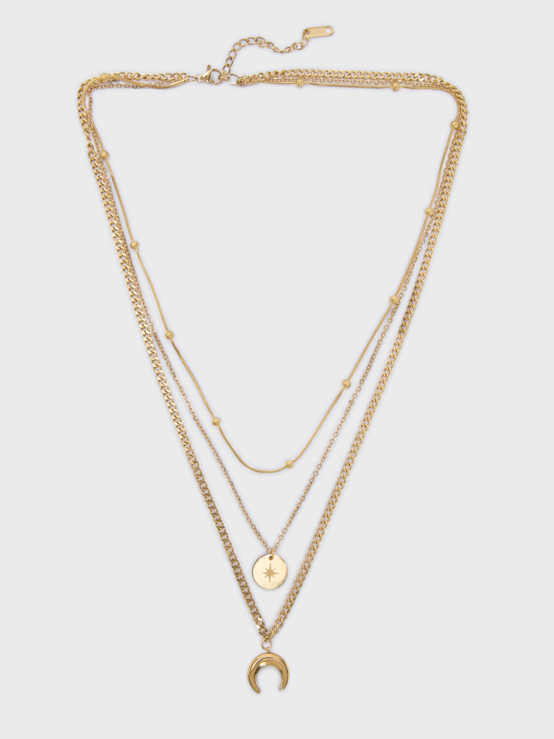 

20Dresses Gold-Plated Layered Necklace