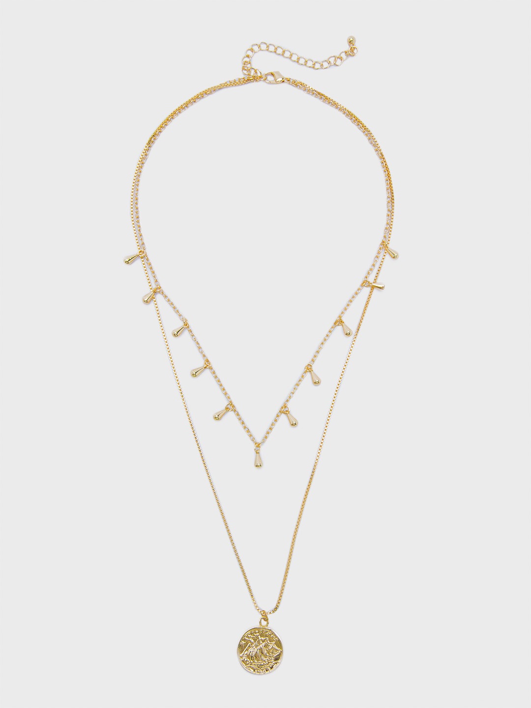 

20Dresses Gold-Plated Layered Necklace