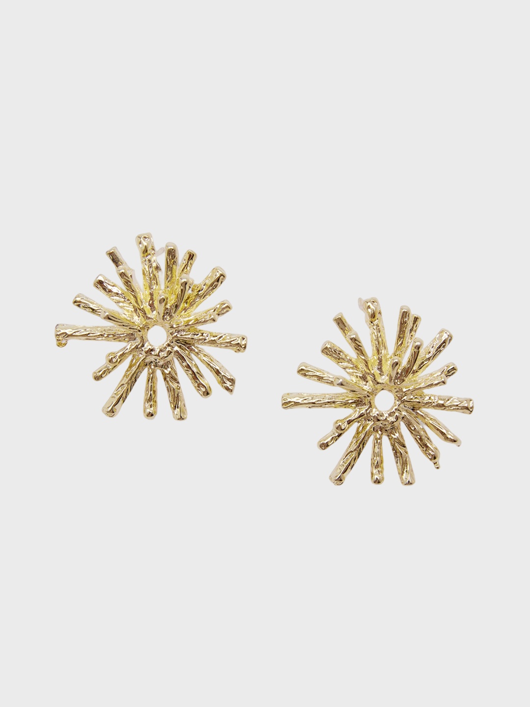 

20Dresses Gold-Toned Contemporary Studs Earrings