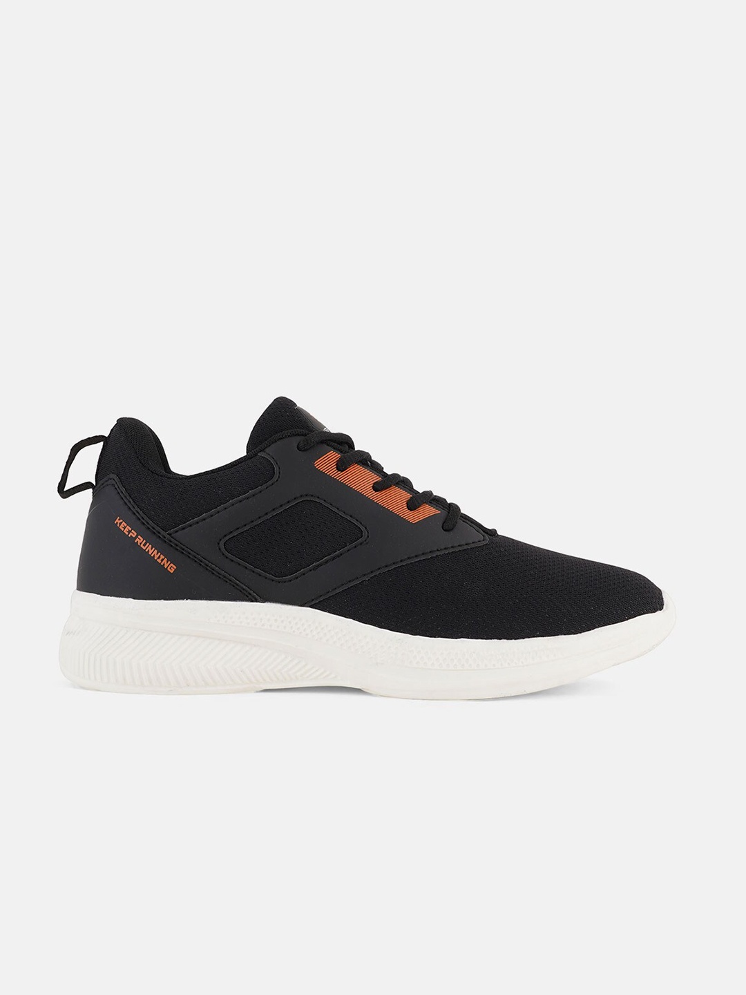 

HRX by Hrithik Roshan Men Black & White Mesh Marking Walking Shoes