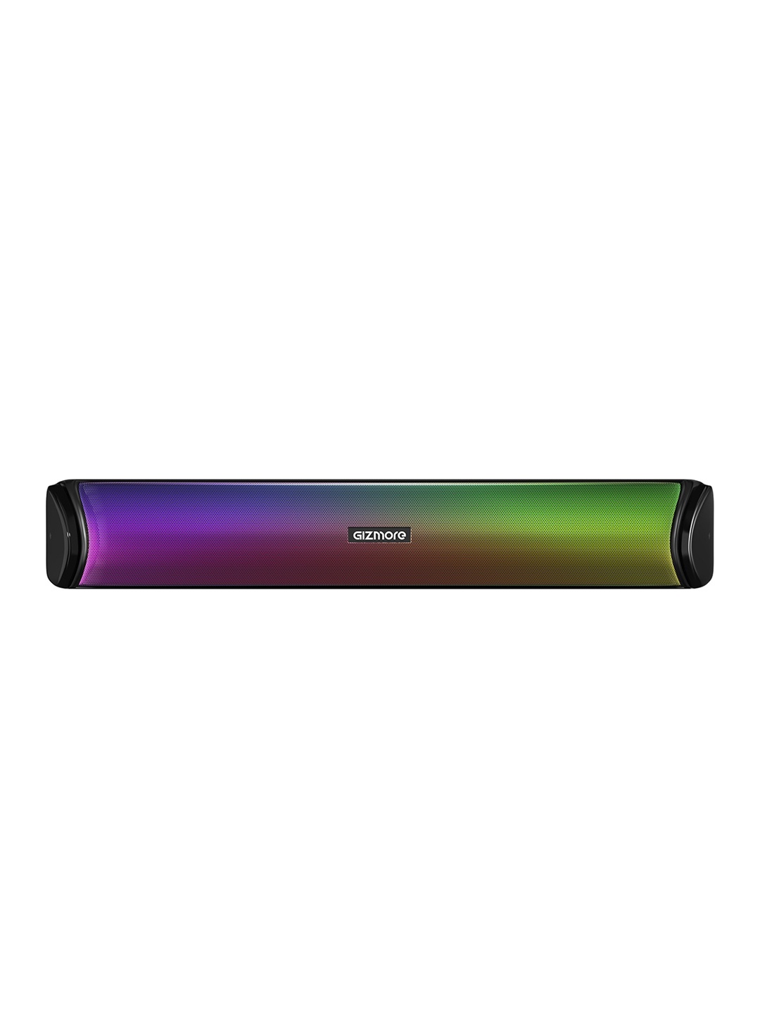 

GIZMORE BAR1600 16W Portable Sound bar 5h PT|In-Built RGB Light, Black