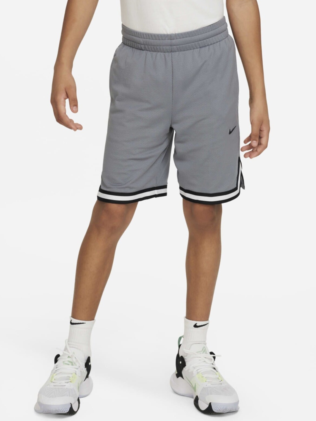

Nike Boys Dri-FIT DNA Basketball Shorts, Grey