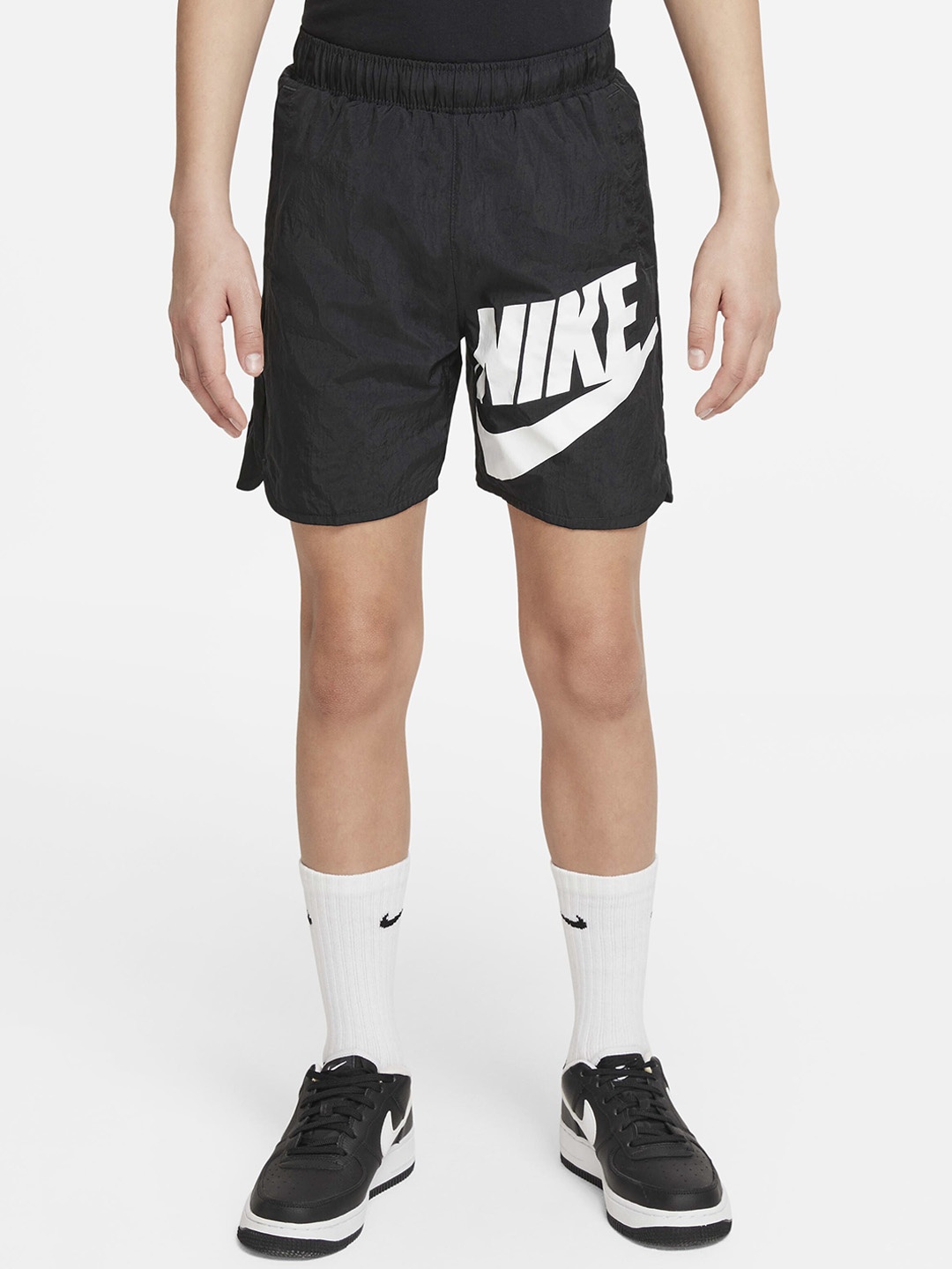 

Nike Boys Sportswear Woven Shorts, Black