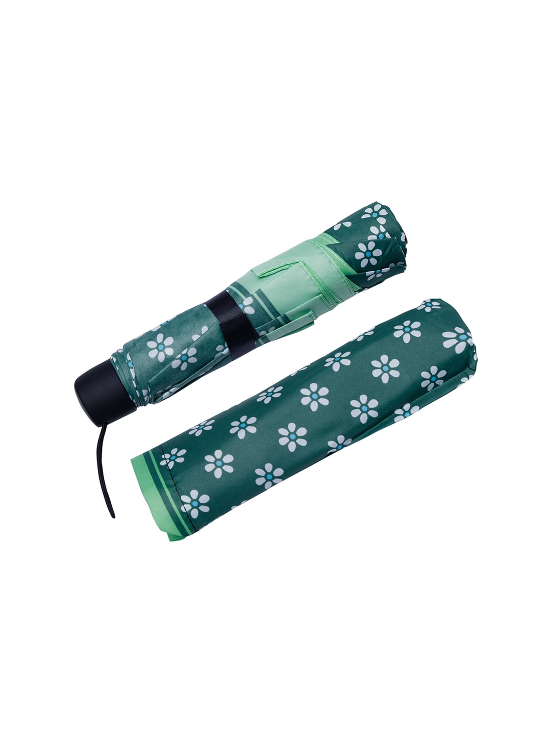 

LOOM LEGACY Printed 3-Fold Umbrellas, Green