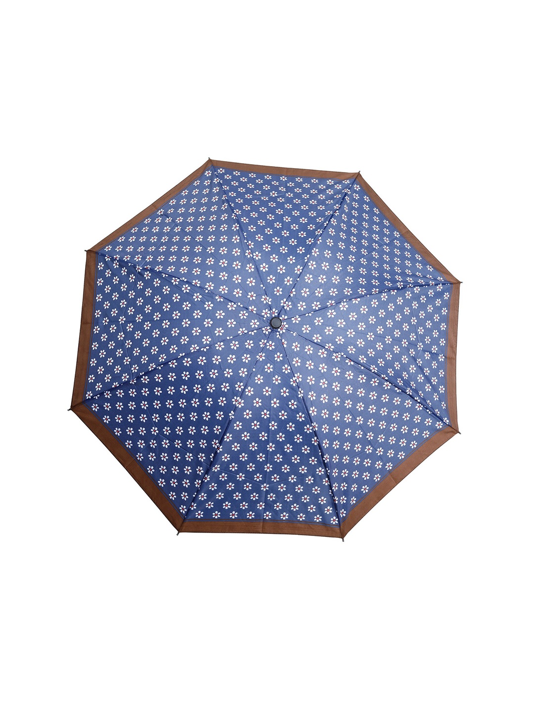 

LOOM LEGACY Printed 3-Fold Umbrellas With Cover, Blue