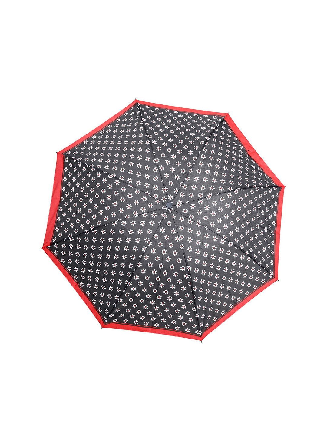 

LOOM LEGACY Printed 3-Fold Umbrellas With Cover, Black