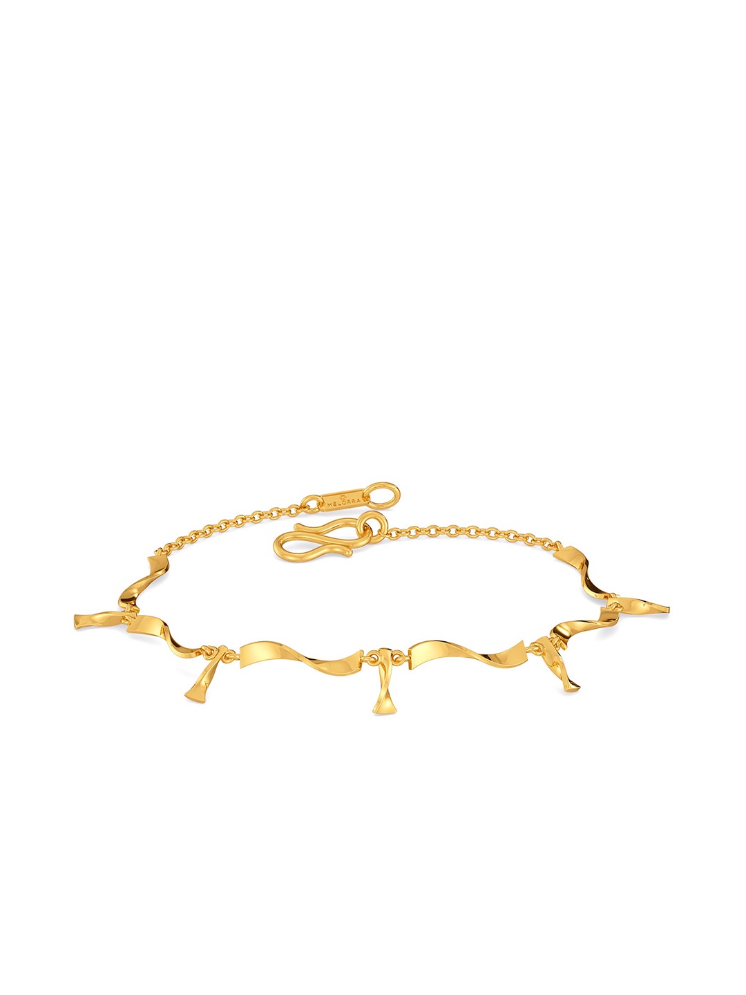 

MELORRA Fringe Fever 18KT Gold Bracelet-3.2gm