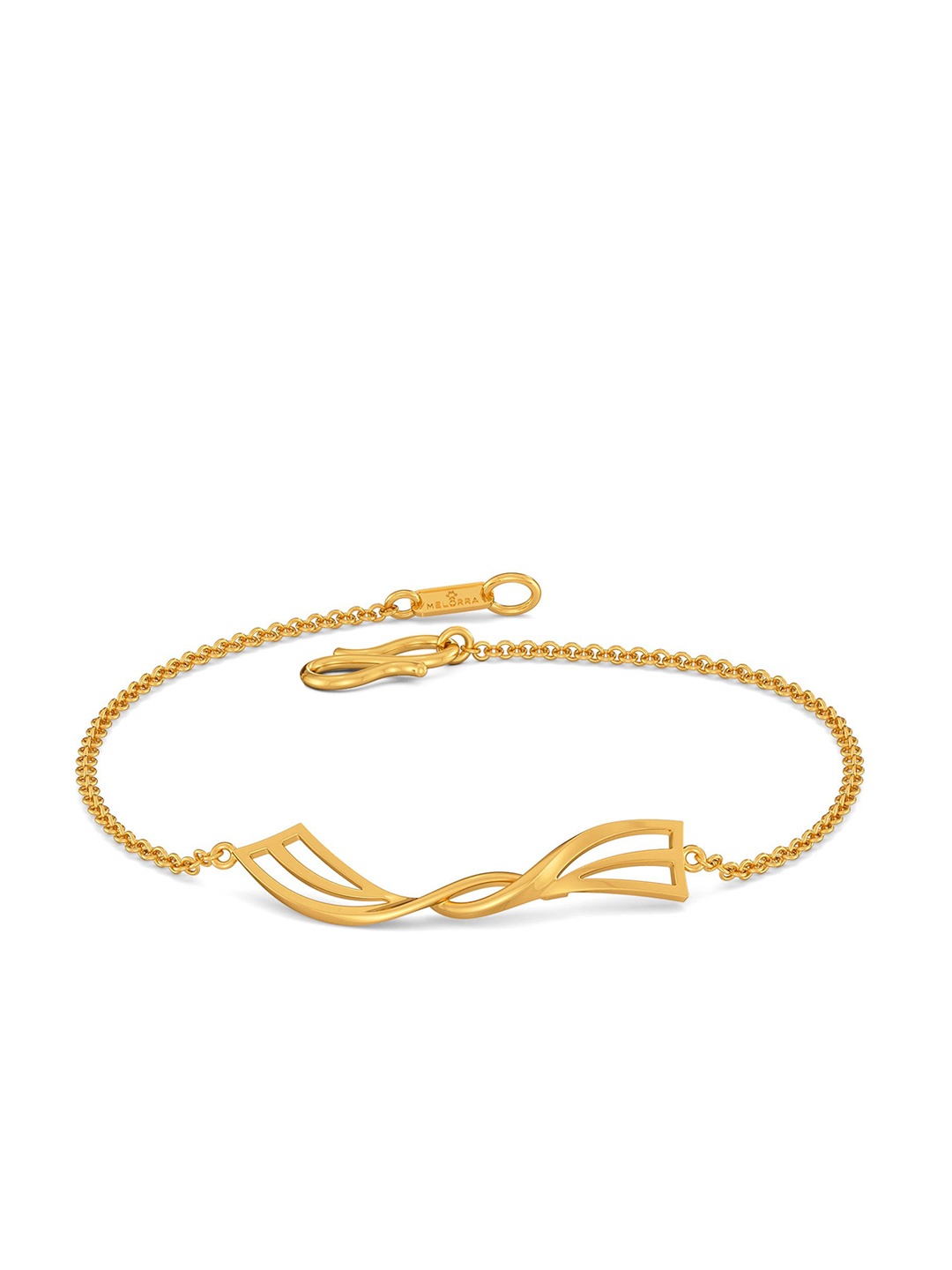 

MELORRA Whimsical Play 18KT Gold Bracelet-2.78gm