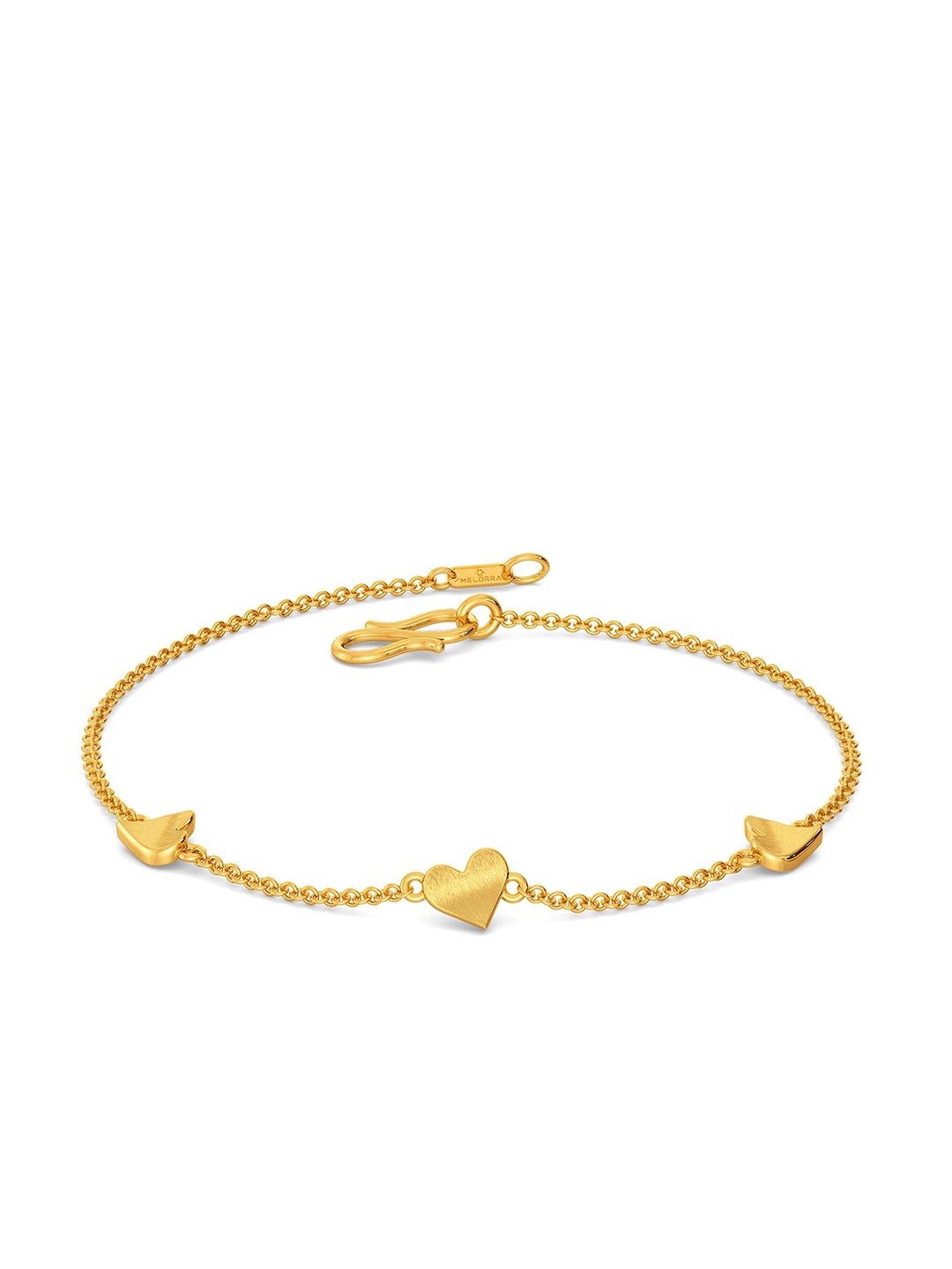 

MELORRA Love Me Tender 18KT Gold Bracelet - 3.15 gm